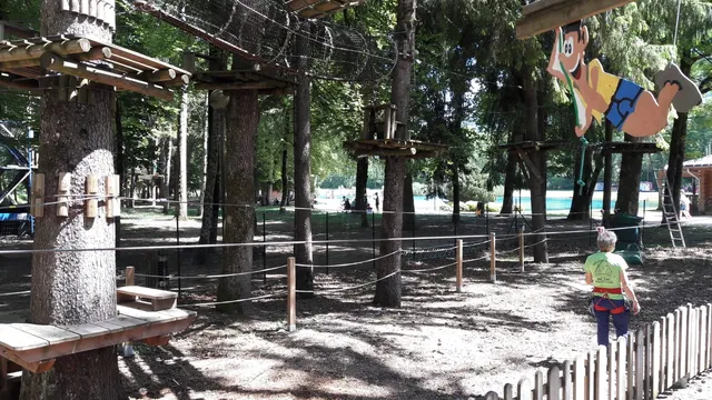 Accrobranches de Morillon les aventuriers du lac