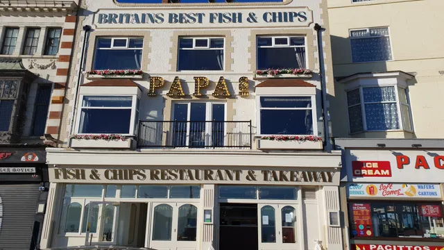 Papa's Fish & Chips Scarborough Seafront Takeaway
