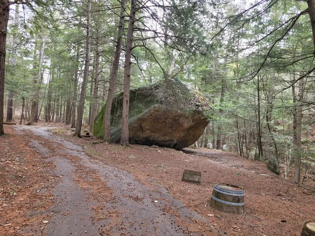 Castle in the Clouds Conservation Area Parking Lot