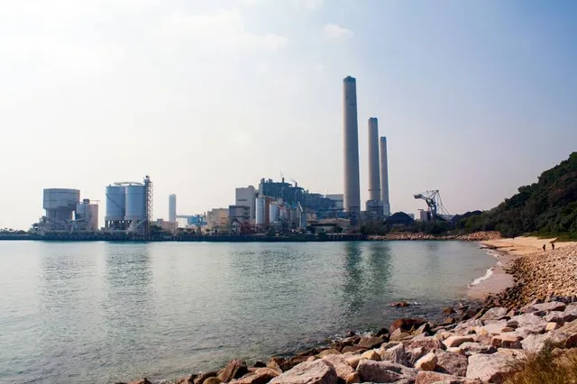 Lamma Power Station Beach