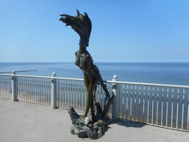 The sculpture "Undine"