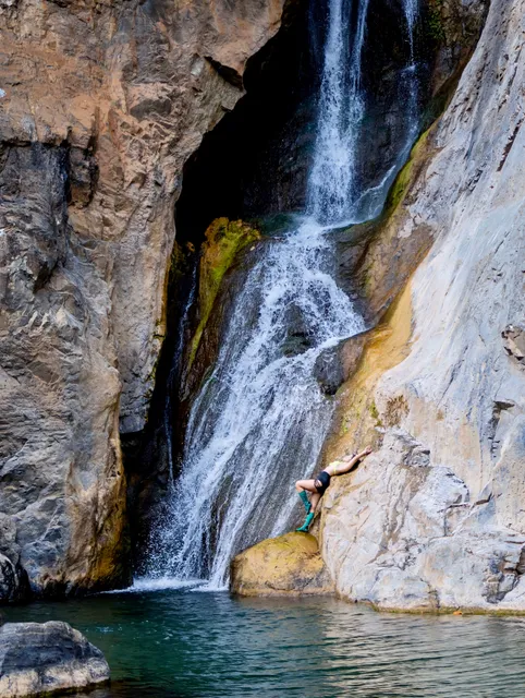 Salto Peñuelas la garganta del diablo