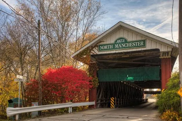 Historic North Manchester Covered Bridge