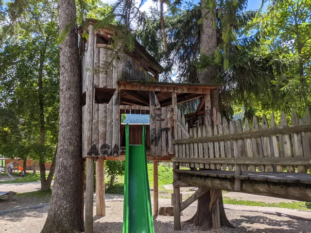 Public Garden with Playground for children