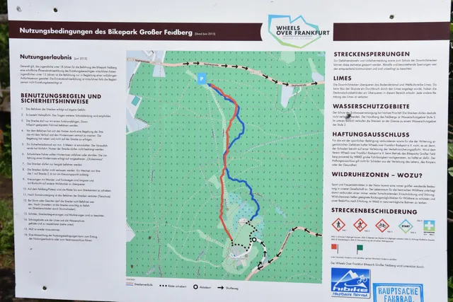 Bikepark Großer Feldberg - Einstiegspunkt Schoppen-Trail