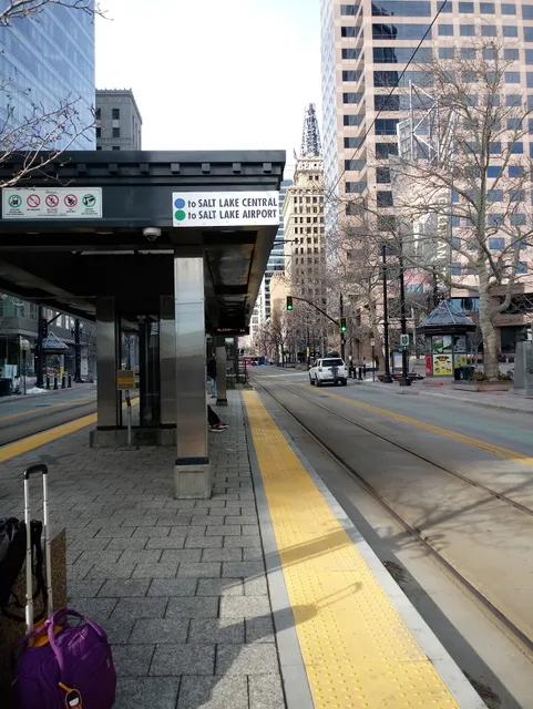 Gallivan Plaza Station