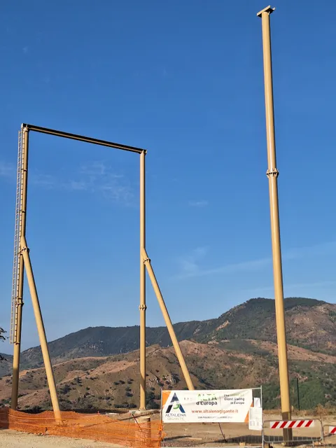 Altalena Gigante a San Mauro Castelverde (Pa). La più alta d'Europa