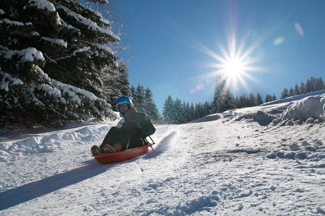 Piste de luge Mission Black Forest Meribel Les 3 Vallées