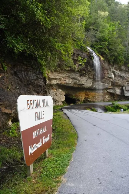 Bridal Veil Falls- (used to drive underneath)