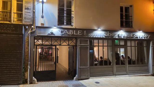 À Table Chez Eric Leautey