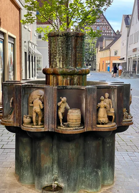 Zunftbrunnen, Reutlingen - Bonifatius Stirnberg (1983)