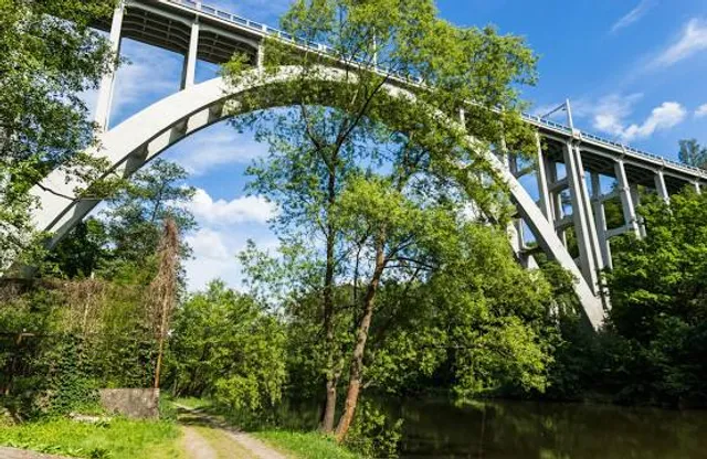 Bechyně Rainbow Bridge