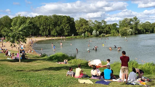 Baignade du Lac de Maine