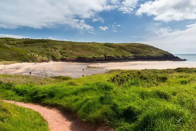Manorbier Beach