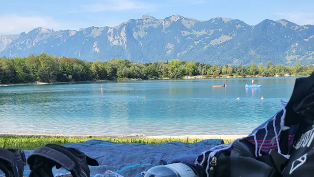 Paspels-Seen Parkplatz