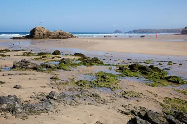 Perranporth beach