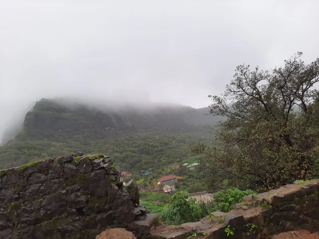 Reverse Waterfall Lohagad Fort