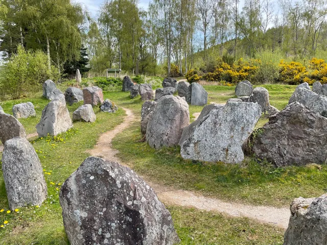 Touchstone Maze ( Parking at Blackmuir woods )