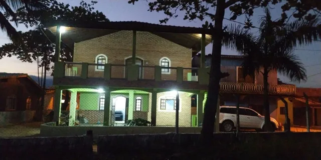 Linda casa pé na areia