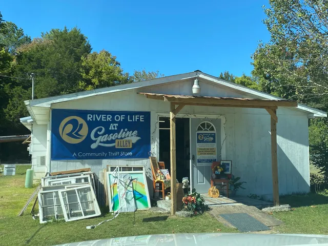 River of Life at Gasoline Alley Thrift Store