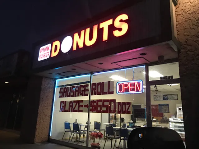 Pink Monster Donuts