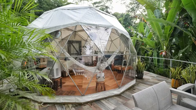 Hotel FAITH GLAMPING DOME COSTA RICA. Unique Glamping Beachfront & Jungle Experience in Geodesic Domes