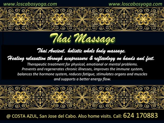 THAI MASSAGE LOS CABOS