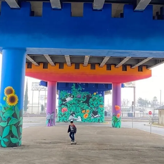 BLOOM Mural Bakersfield