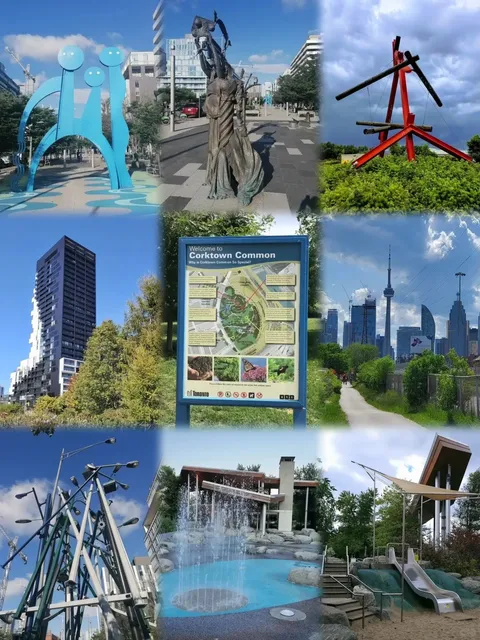 🇨🇦 Hidden Gem Community Park: Corktown Common ⛲️🌿