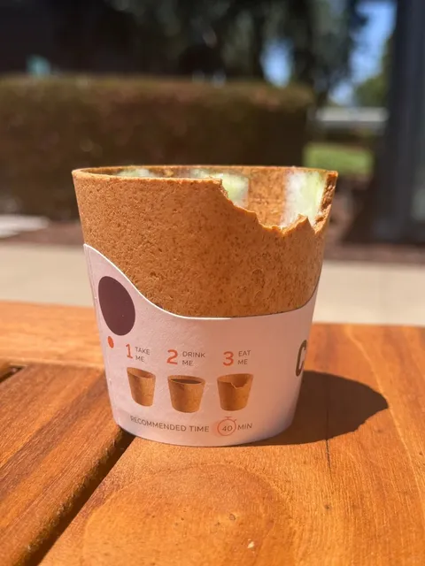The Greatest Edible Coffee Cup in Silicon Valley Has Arrived!