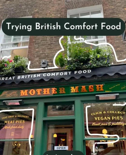 🍴 Trying British Comfort Food - In London GB