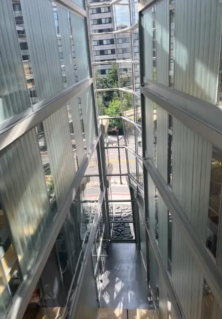 A Modern Civic Temple with a Complex Urban Reality