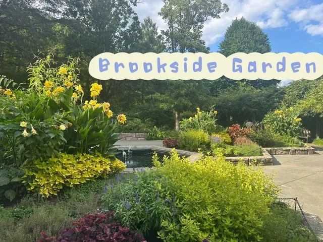 DMV Weekend Guide | Brookside Garden 🌸🌿