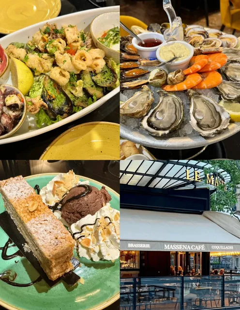 ​​🇫🇷 Marseille| Massena Café: Where the Ocean Meets the City! 🦞🌆​​