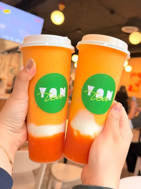 Yan Tea's Persimmon Milk Tea is Dangerously Good! 🍅🧋