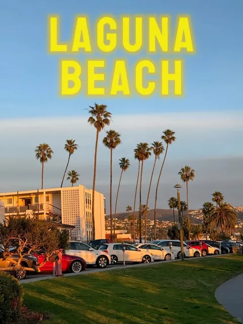 🇺🇸 Laguna Beach｜Authentic California Sunset & Tangerine Sea 🌄🍊