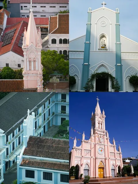 🇻🇳 Da Nang | 2 Dreamy Pastel Churches Straight Out of a Fairytale ⛪️