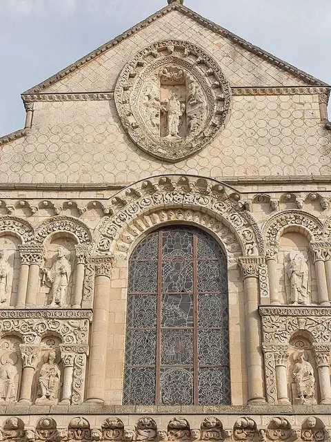 The Timeless Wonder of Poitiers' Notre-Dame-la-Grande ✨