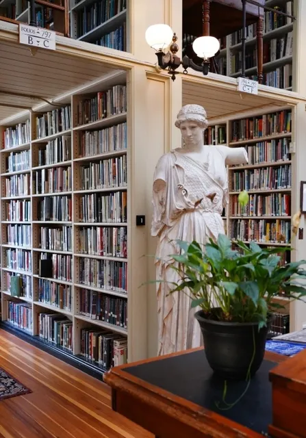 RI | The Charming Providence Athenaeum Library