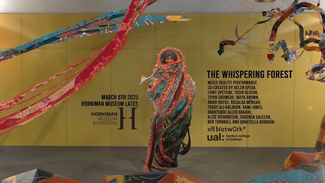 XR Costume Performance at the Horniman Museum