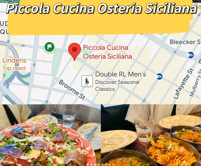 🗽New York - Piccola Cucina Osteria Siciliana 