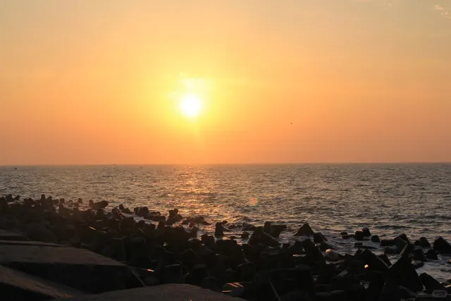 Damietta Lighthouse 🌅✨ - Where the Nile Meets the Mediterranean!