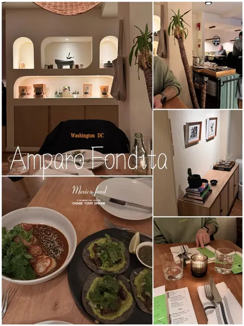 Washington, D.C. New Michelin Guide Restaurant Amparo Fondita