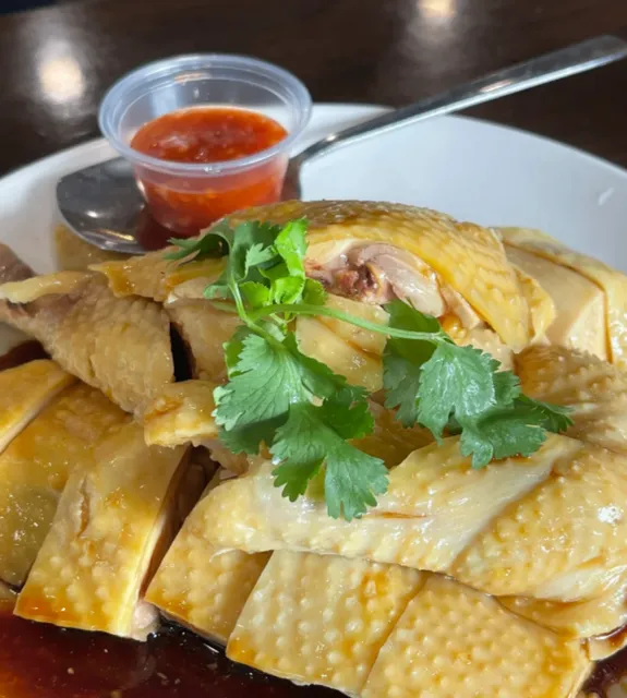 The best Hainan chicken in New York! Super large portion only 13 bucks