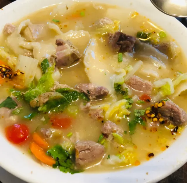 At a Vietnamese restaurant in Esquimalt