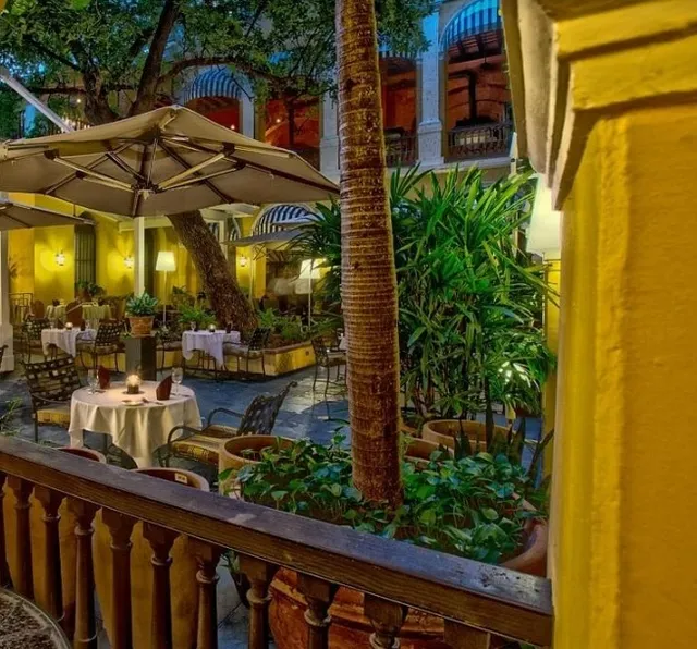 A Courtyard Dining Experience in San Juan