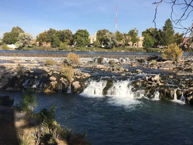 The Widest Human-Made Waterfall in the US — Idaho Falls 🌊🇺🇸