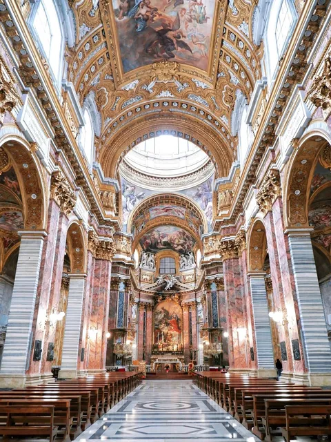 Rome's One-of-a-Kind Pink Baroque Church 💒