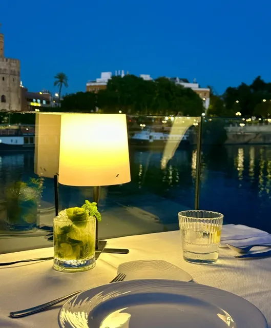 Sunset, Pineapple Cocktails, and Steak Perfection
