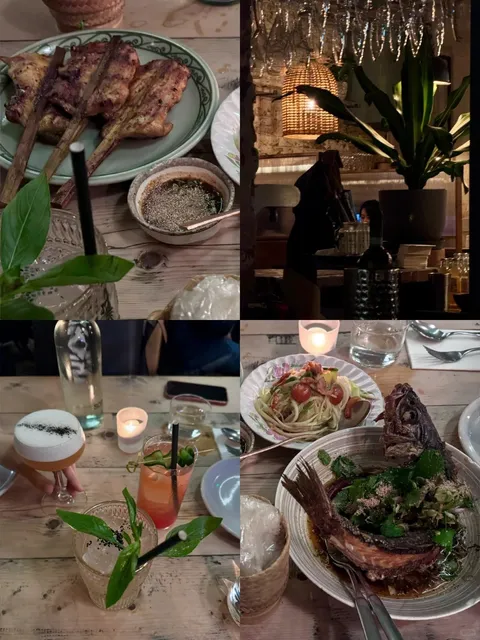 London | Super Delicious Thai Food at Som Saa | Dog-Friendly 🐶 